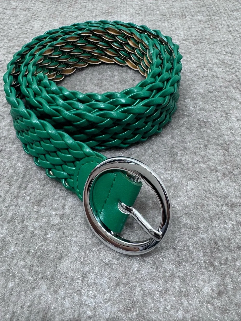 Target Braided Belt Bundle - green and brown